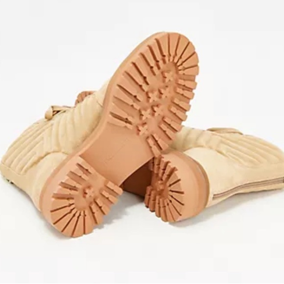 Vince Camuto Beige Lace-Up Boots - Picture 5 of 5